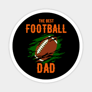 The Best Football Dad Magnet